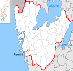 Partille Municipality in Västra Götaland County